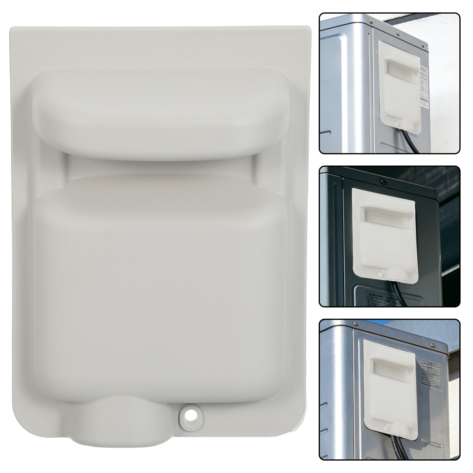 Outdoor Power Line Cover - Air Conditioner Outdoor Wiring Cover, Weatherproof