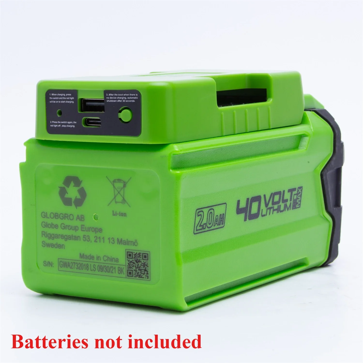Outdoor Usb Power Adapter - Cordless Mobile Power Bank Adapter for