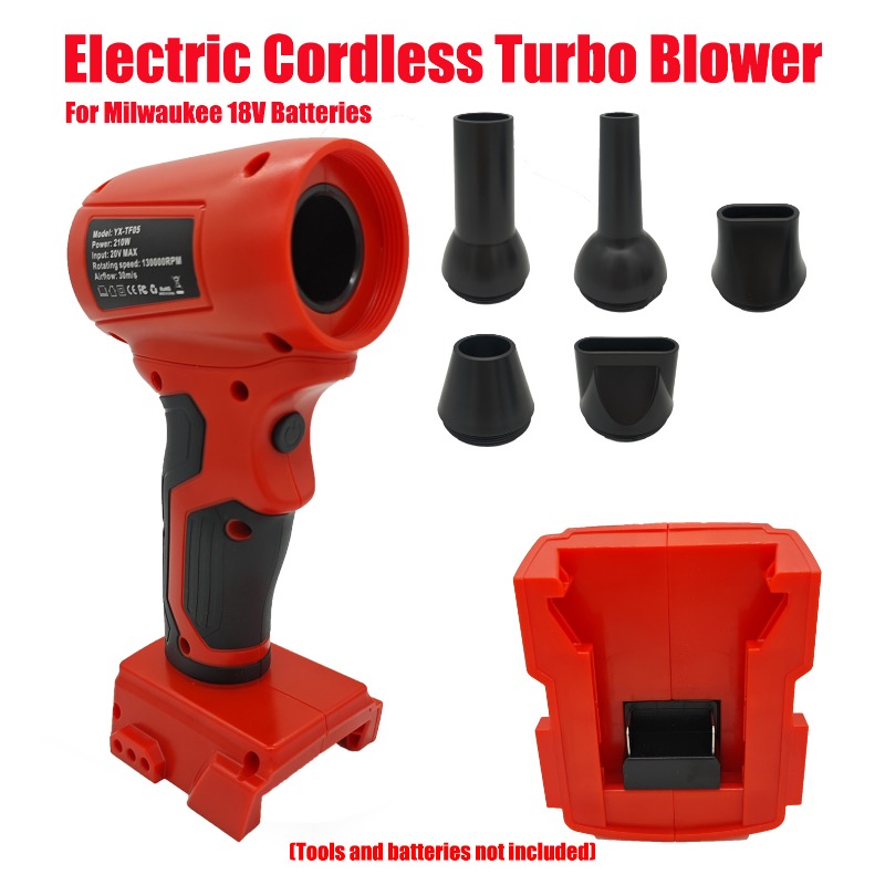 Leaf Blower Cordless - For Milwaukee 18V Batteries Electric Cordless
