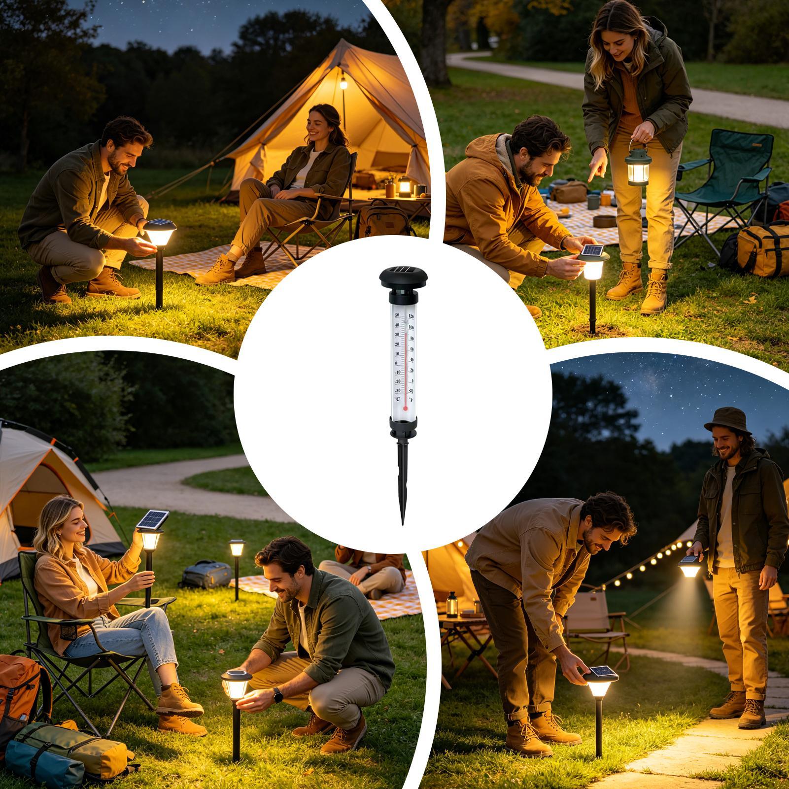 Solar Lights Pathways Automati - Outdoor Yard Power Stake 评论和价格