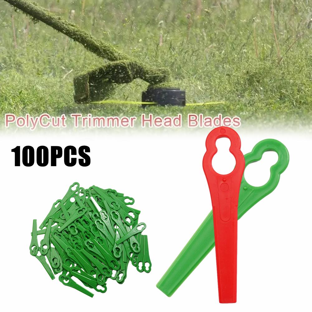 100pcs Plastic Cutter Blades F - Leaf Blower Cordless 评论和价格