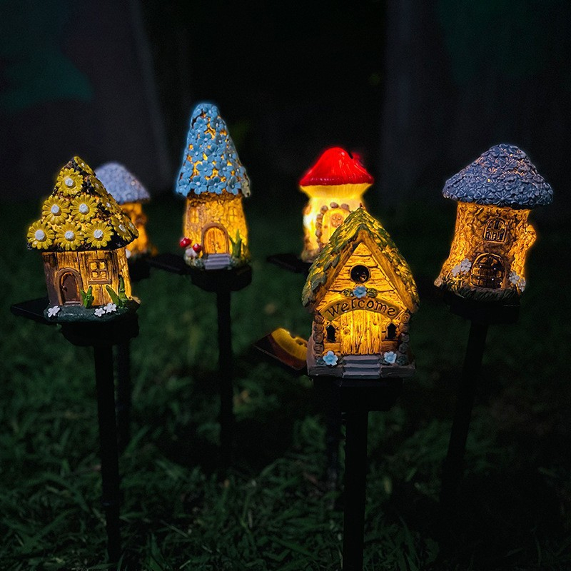 Solar Powered Mushroom Lights  - Outdoor Yard Power Stake 评论和价格