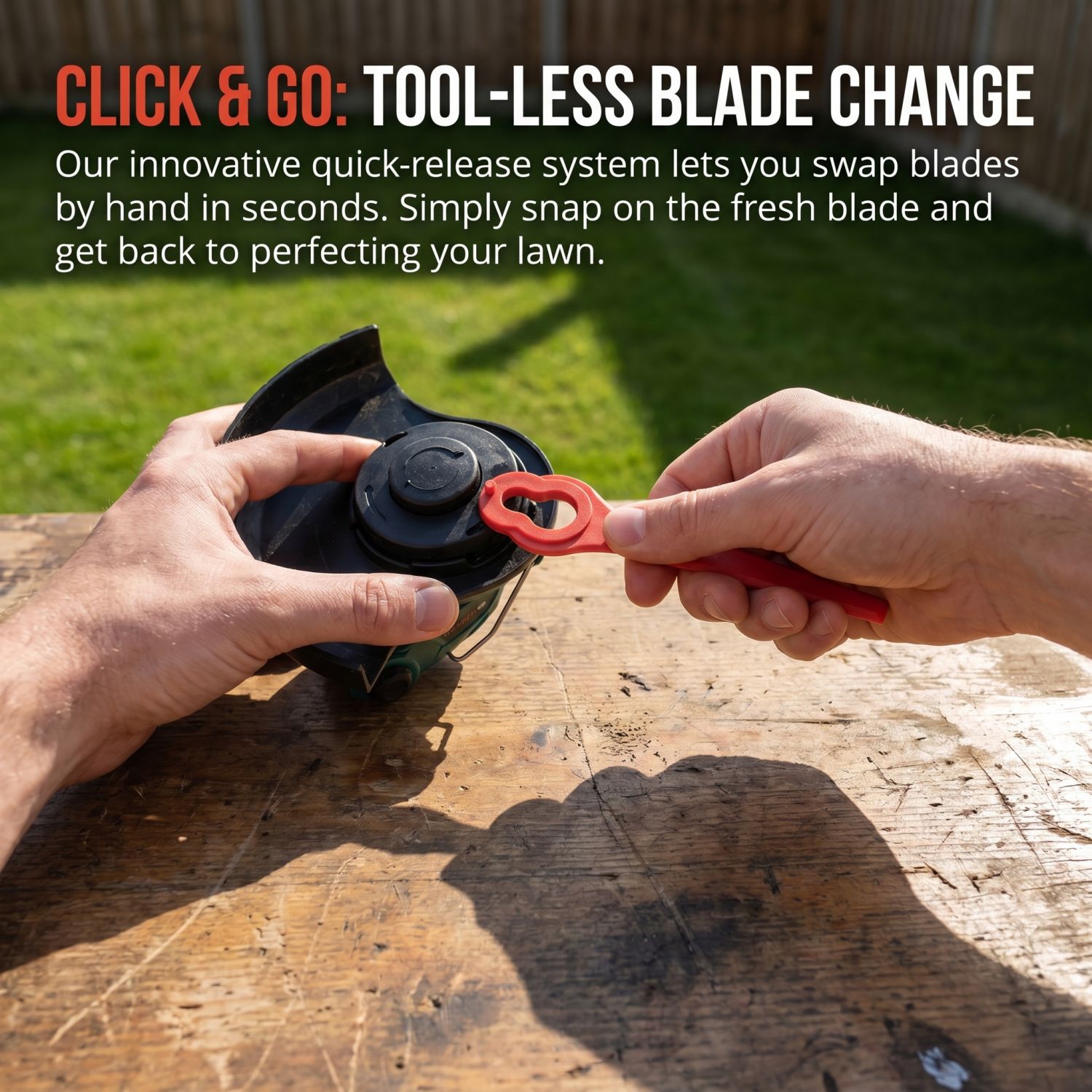 100Pcs 95mm Mower Blades Plast - Leaf Blower Cordless 评论和价格
