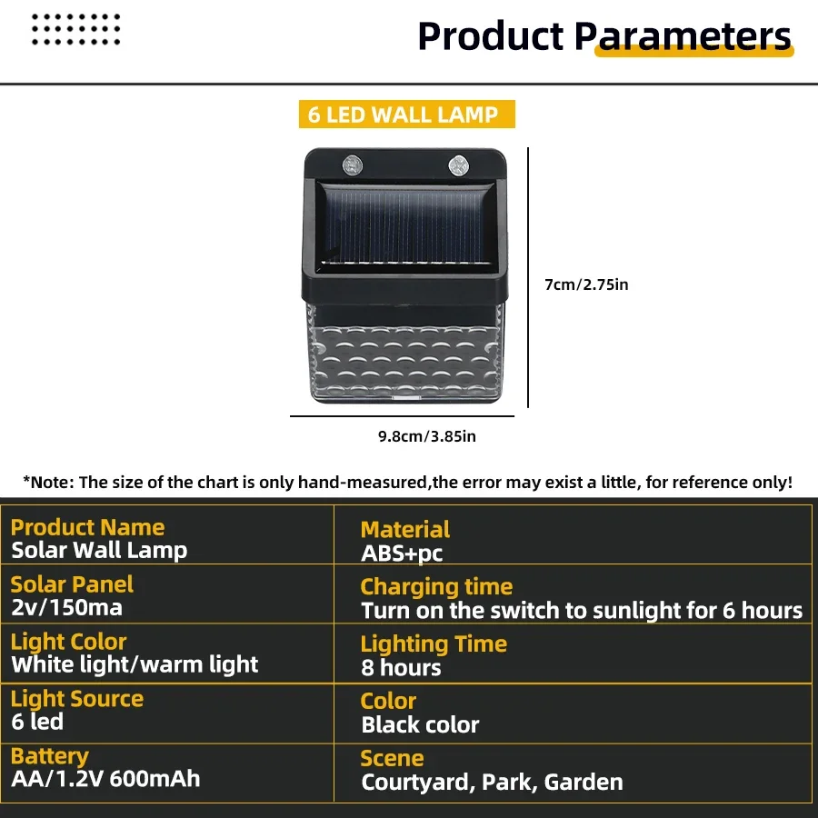 LED Solar Light PIR Motion Sen - Outdoor Powerwall 评论和价格