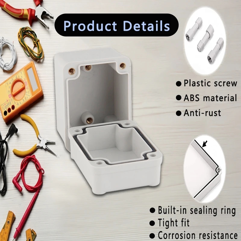Outdoor IP66 Waterproof ABS Pl - Outdoor Power Junction Box 评论和价格
