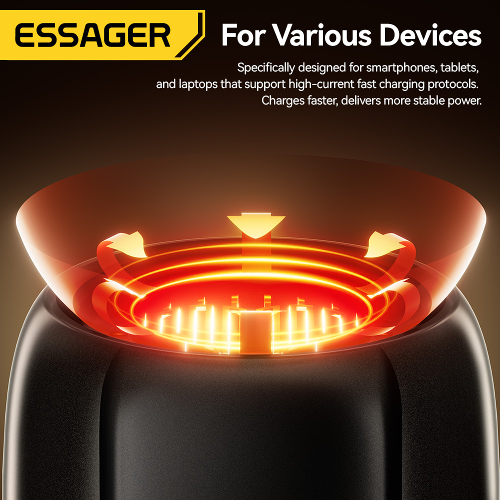 Essager 2 In 1 Type-C Mobile C - Outdoor Usb Power Adapter 评论和价格