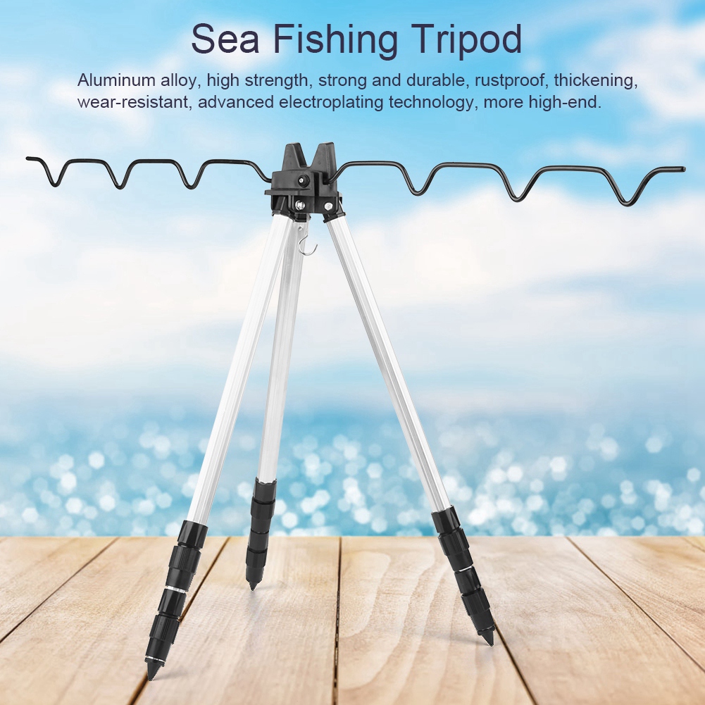 Fishing Pole Tripod Holders Mu - Outdoor Power Point 评论和价格
