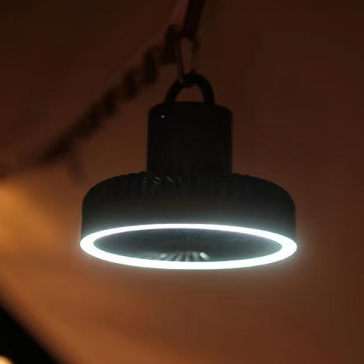 Portable Camping Fan with LED  - Outdoor Power Point 评论和价格