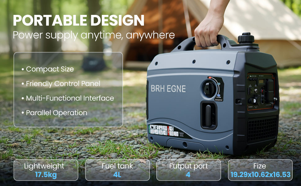 YHS 2500W 3kW Silent Type Inve - Portable Generator Inverter 评论和价格
