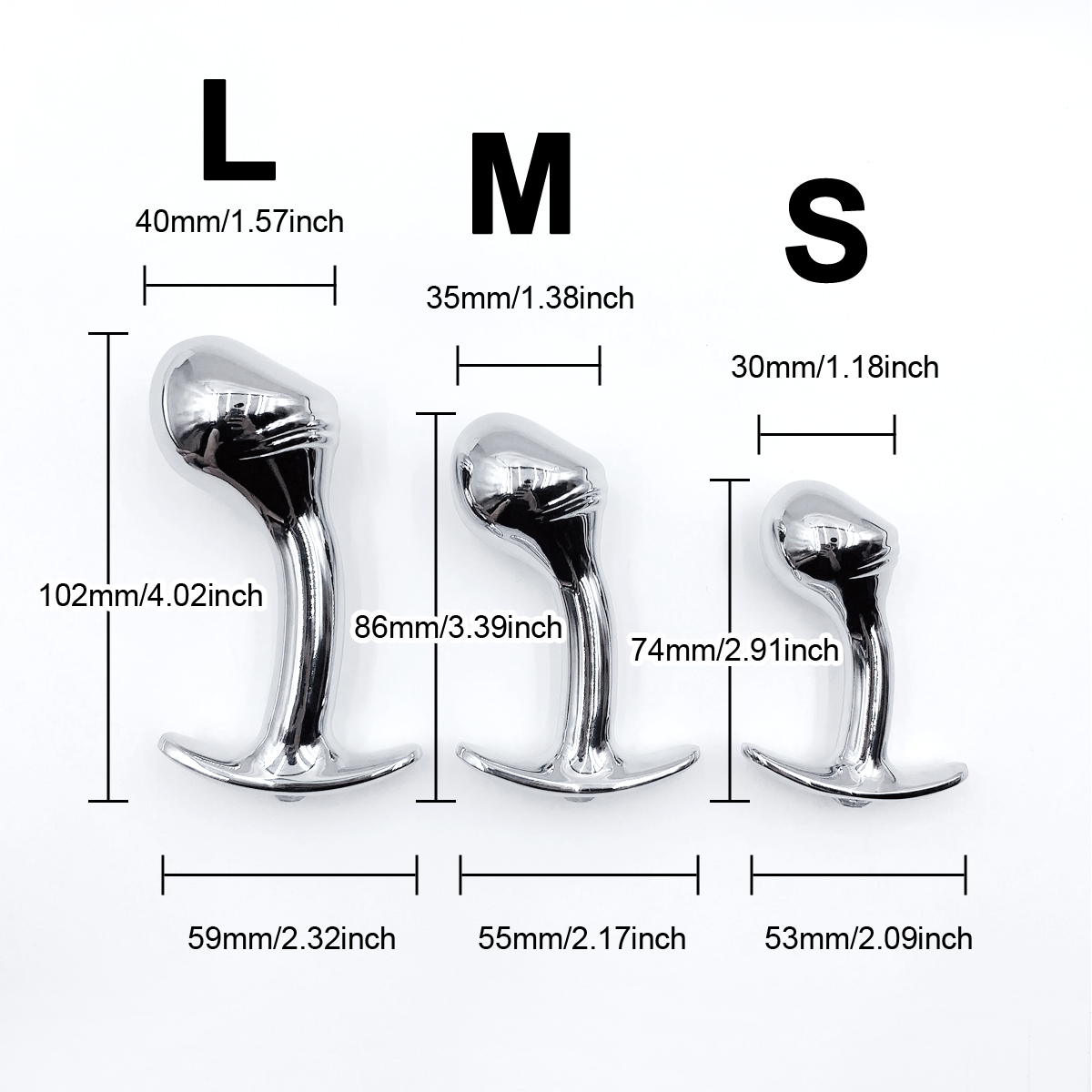 Metal Dildo Anal Plug Gem Base - Outdoor Power Point 评论和价格