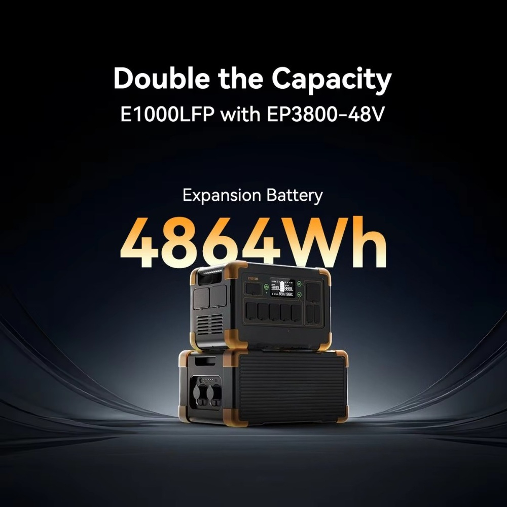 EP3800-48V Stackable LiFePO4 B - Portable Generator Inverter 评论和价格