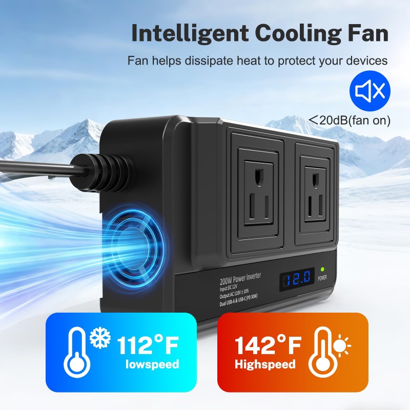 200W Car Inverter Power Conver - Outdoor Usb Power Adapter 评论和价格