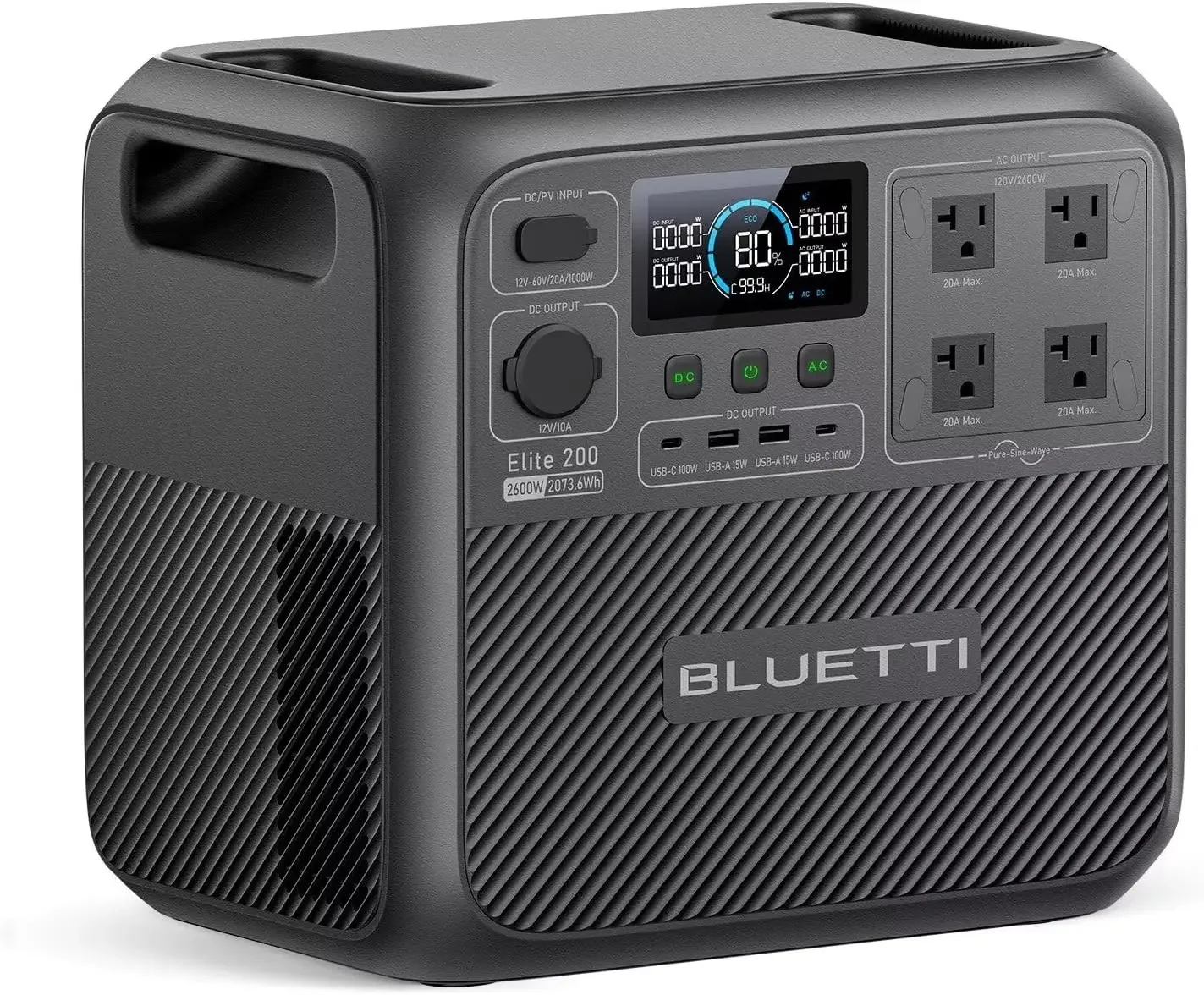 BLUETTI Elite 200 V2 Portable  - Portable Generator Inverter 评论和价格