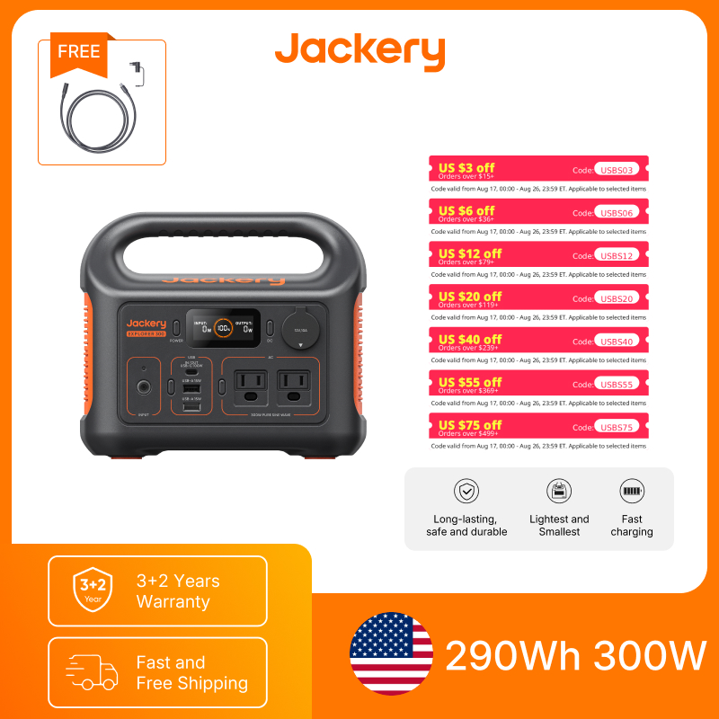 Jackery Portable Power Station - Outdoor Powerwall 评论和价格