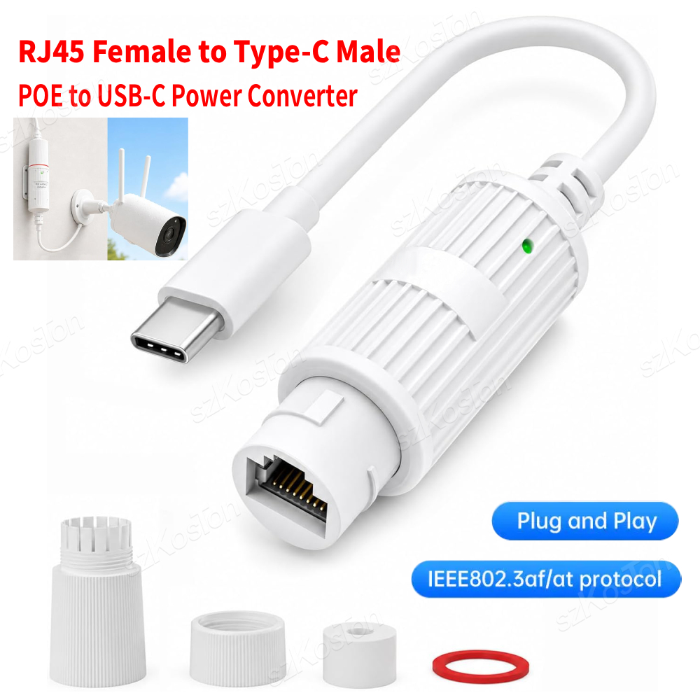 POE to USB-C Power Converter R - Outdoor Usb Power Adapter 评论和价格