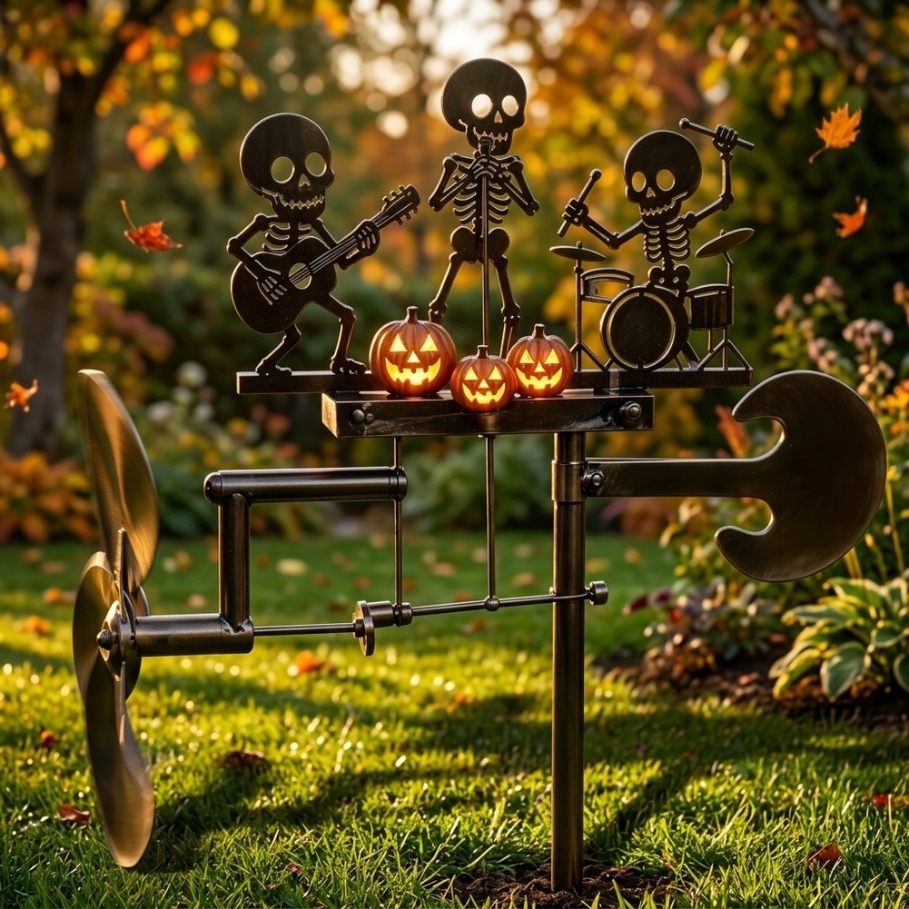 1 Piece Halloween Vintage Skel - Outdoor Yard Power Stake 评论和价格