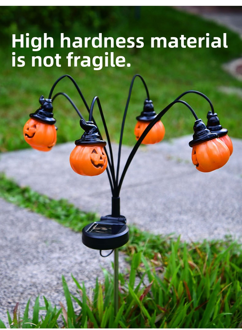 Solar Powered Halloween Pathwa - Outdoor Yard Power Stake 评论和价格