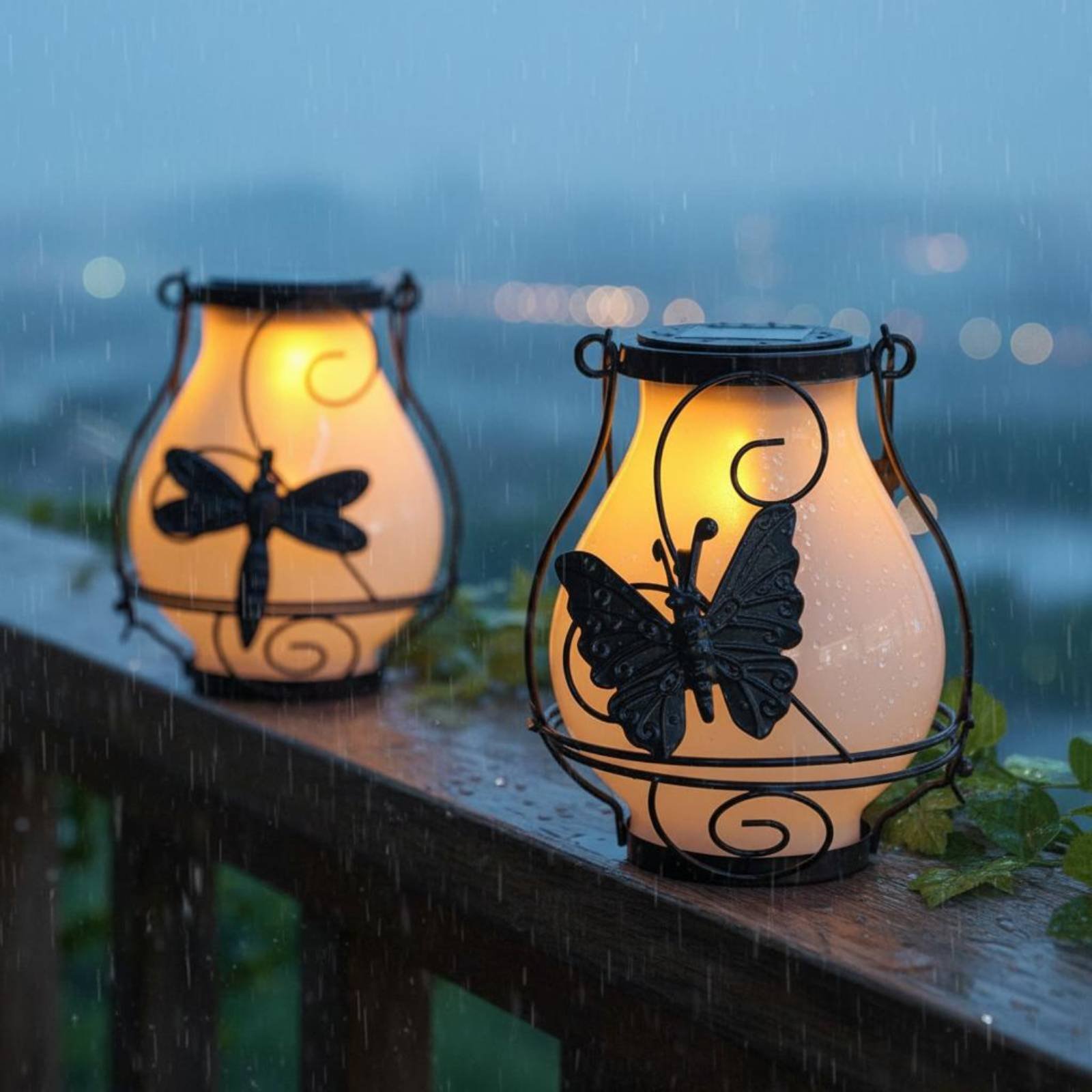 Solar Butterfly Lantern Waterp - Outdoor Powerwall 评论和价格
