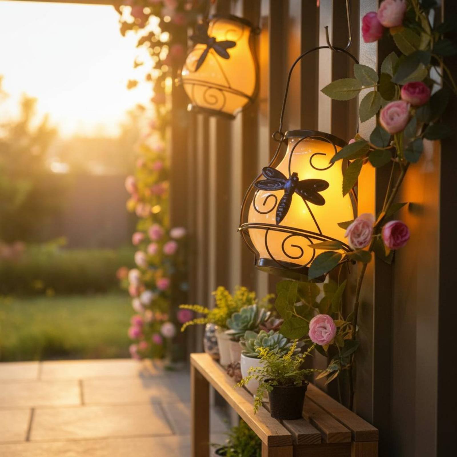 Solar Butterfly Lantern Waterp - Outdoor Powerwall 评论和价格
