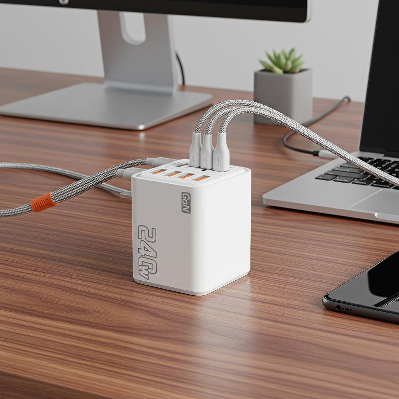 240W GaN USB C Charger 8 In 1  - Outdoor Usb Power Adapter 评论和价格