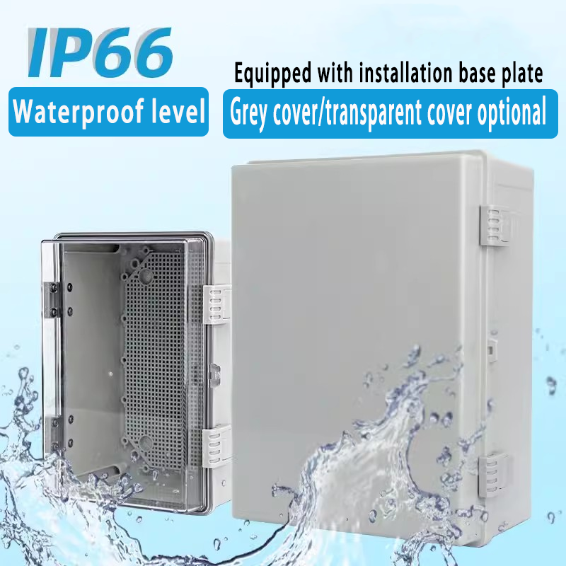 Ip66 Abs Pc Hinged Plastic Enc - Outdoor Power Junction Box 评论和价格