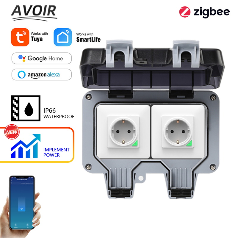 Avoir Tuya Zigbee Electrical S - Outdoor Power Parts 评论和价格