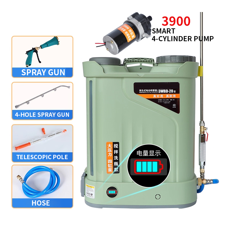 Four-cylinder Pump Agricultura - Electric Sprayer Backpack 评论和价格