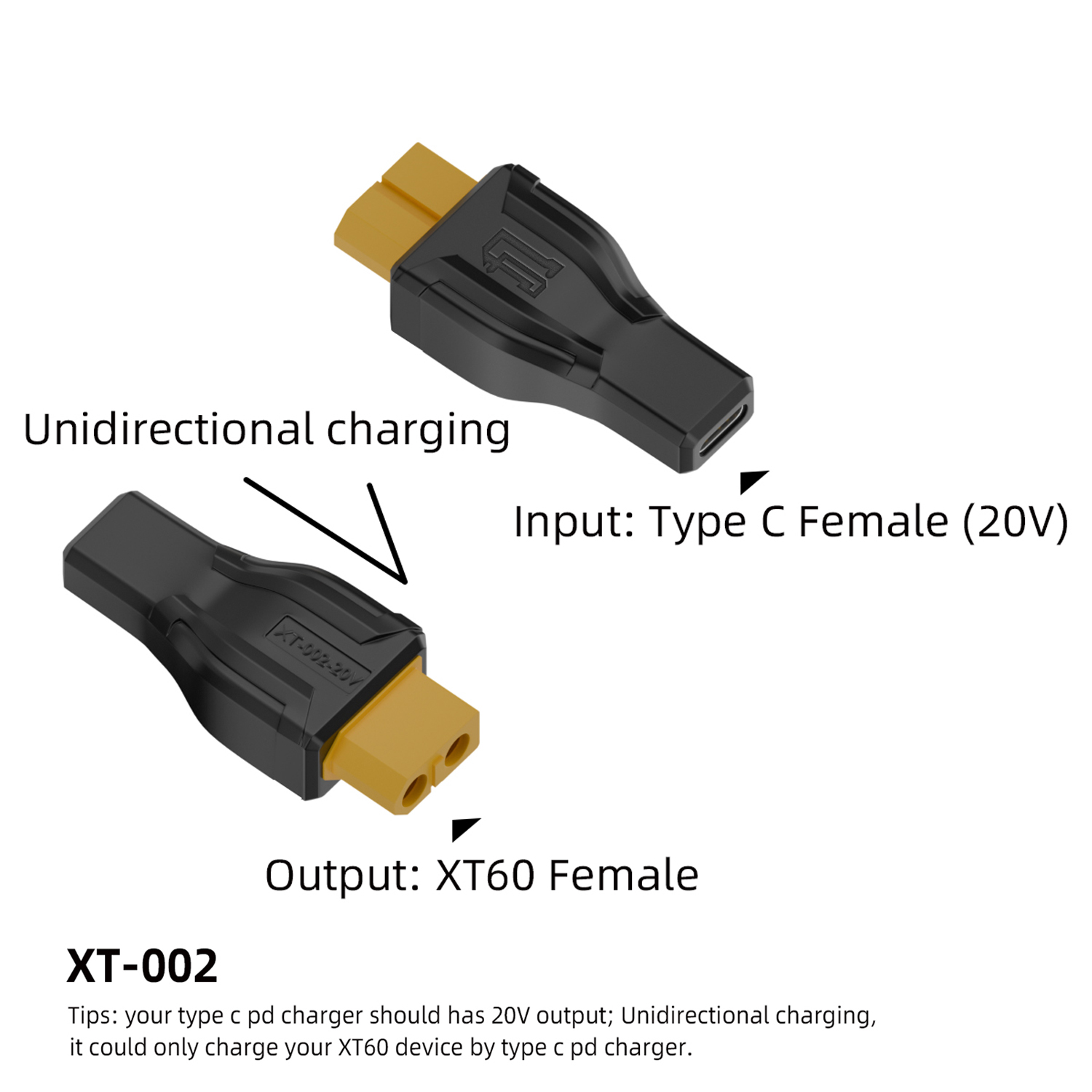 USB C to XT60 Adapter Converte - Outdoor Usb Power Adapter 评论和价格