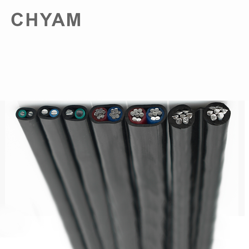 10 Meters Aluminum Wire Black  - Outdoor Power Line Cover 评论和价格